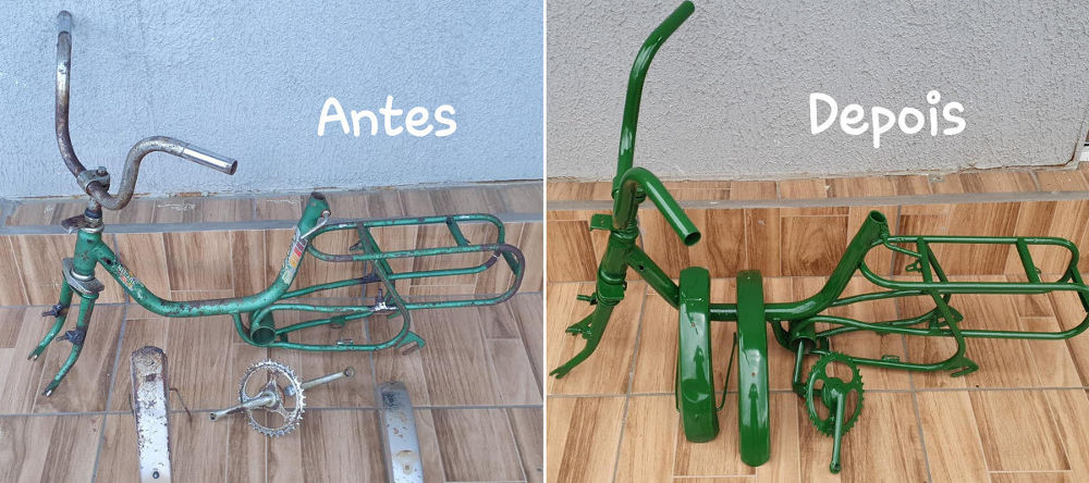 Pintura eletrostática a pó